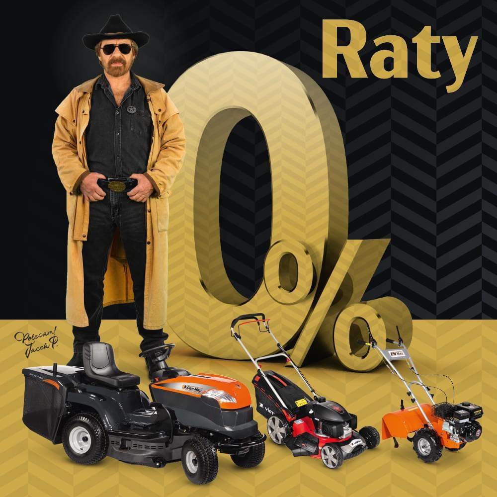 naprawa i sprzedaż kosiarek raty0%